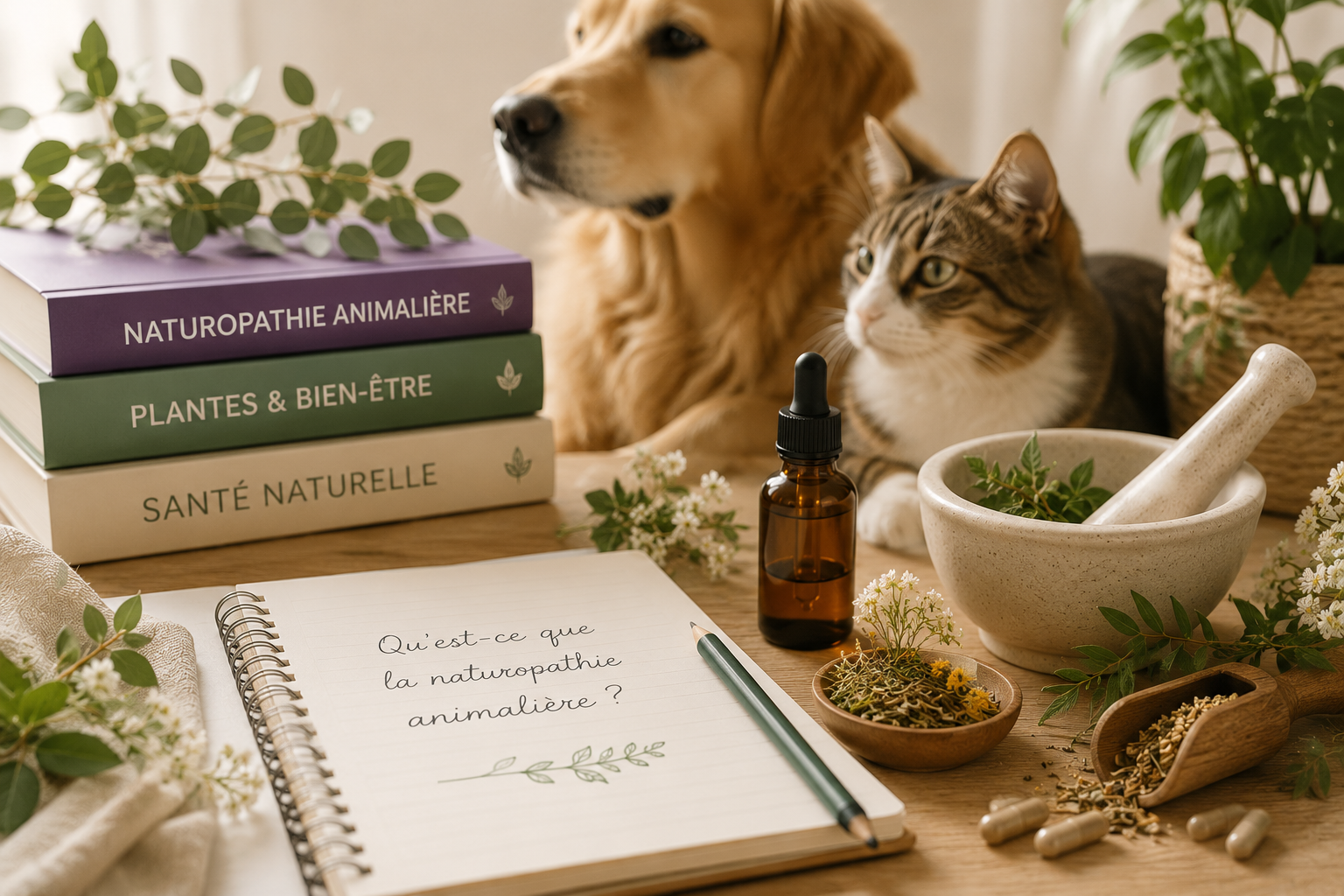 Qu&rsquo;est-ce que la naturopathie animalière ?